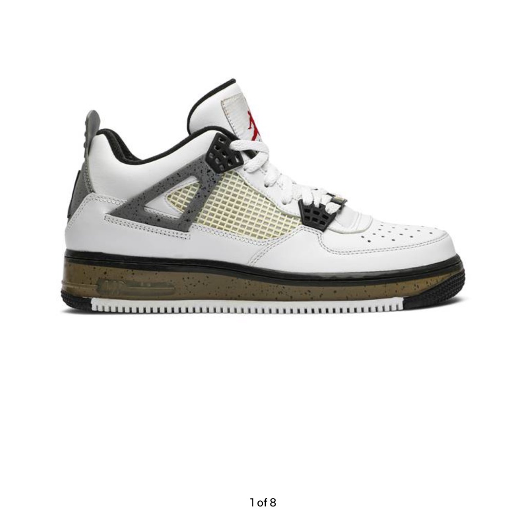 Jordan | Shoes | Jordan Fusion 4 Whitevrsty Red Cmnt Gryblck  display picture 2